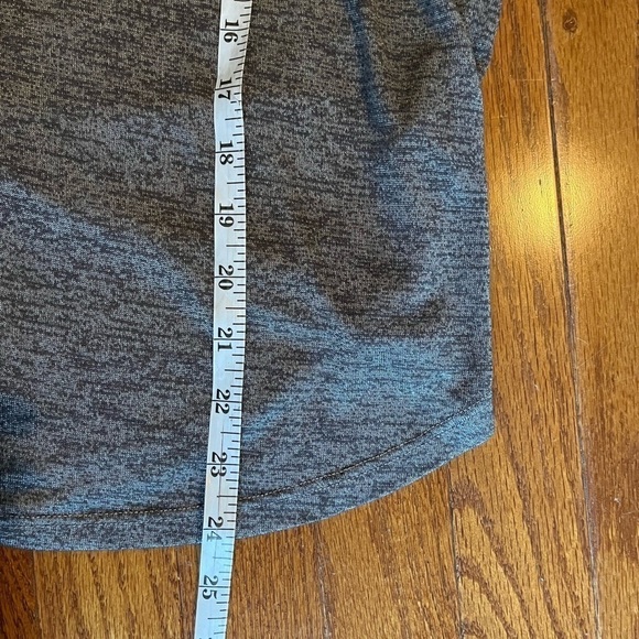 Vince | Metallic Gunmetal Gray Longsleeve Pocket Heather Longsleeve Top Large - Picture 10 of 10